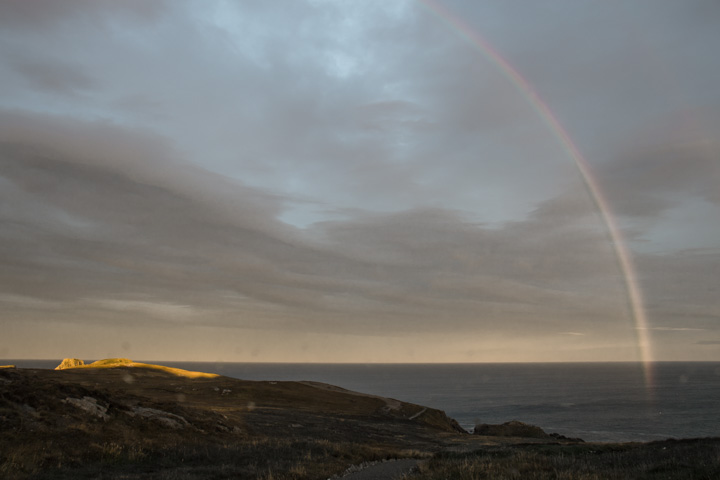 Regenbogen, Malin Head, Irland