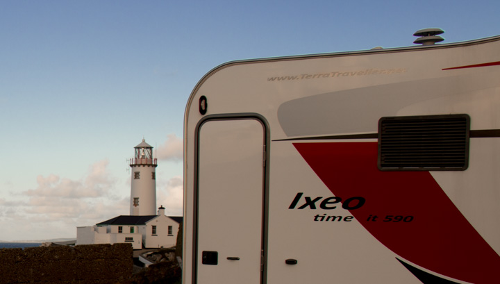 Bürstner Ixeo, Fanad Head, Irland