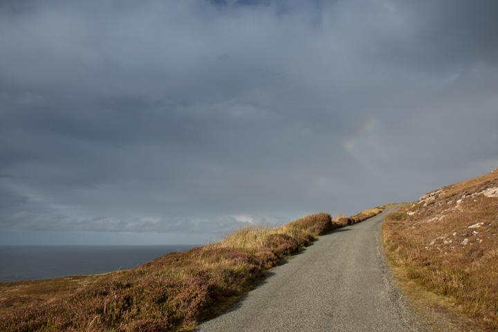 Straße zum Horn Head, Irland