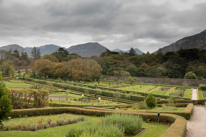 Victorianischer Mauergarten, Kylemore, Irland