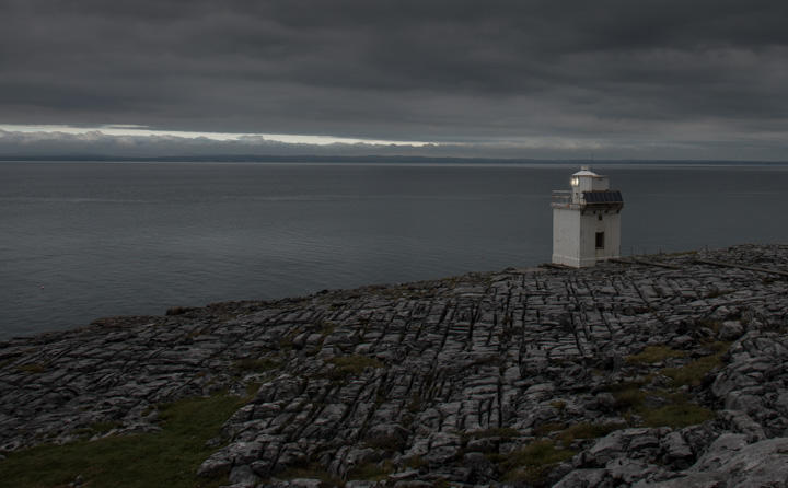 Leuchtturm von Fanore, Galway, Irland