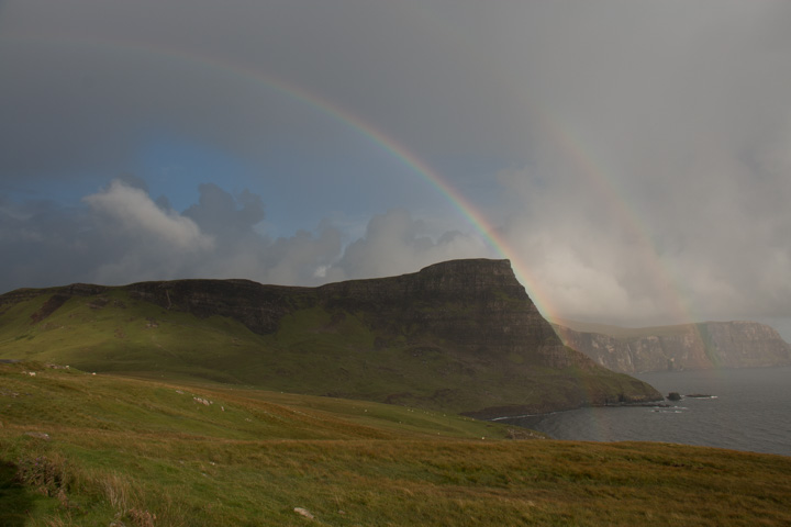 Regenbogen, Neist Point, Isle of Skye