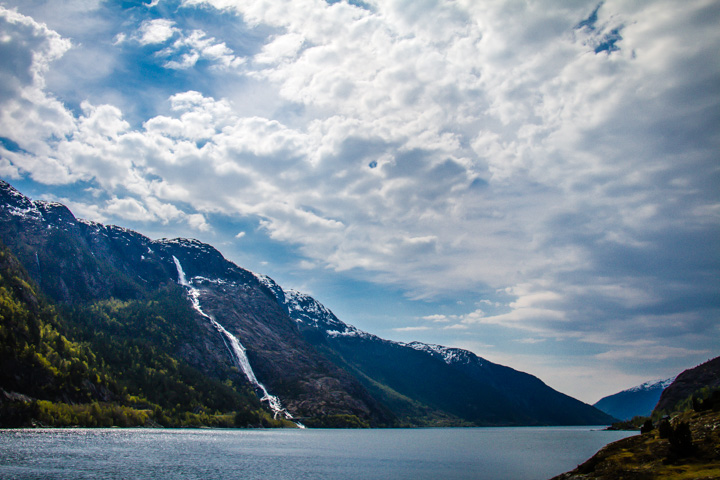 Langfoss, Norwegen