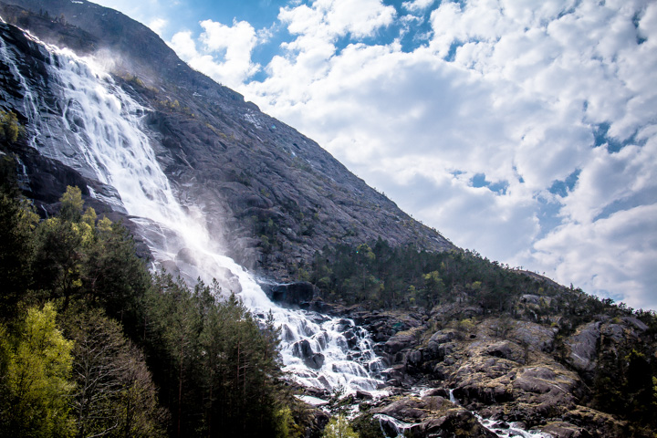 Langfoss, Norwegen