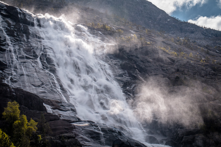 Langfoss, Norwegen