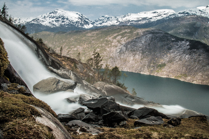 Langfoss, Norwegen