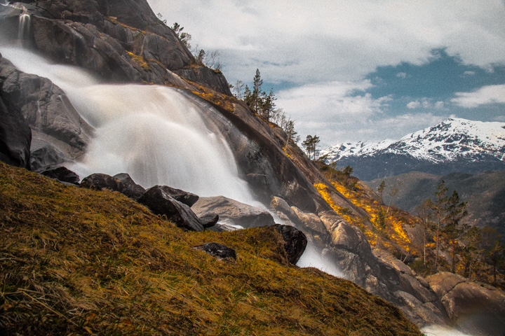 Langfoss, Norwegen