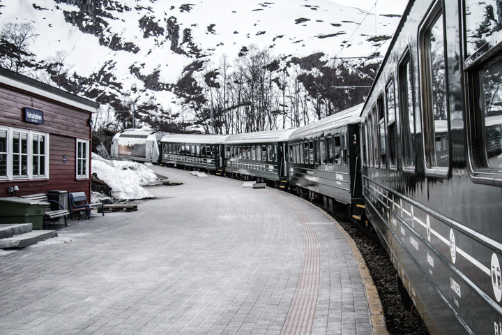 Vatnahalsen, Flamstalbahn, Norwegen