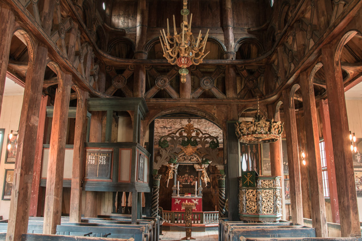 Stabkirche Lom, Norwegen