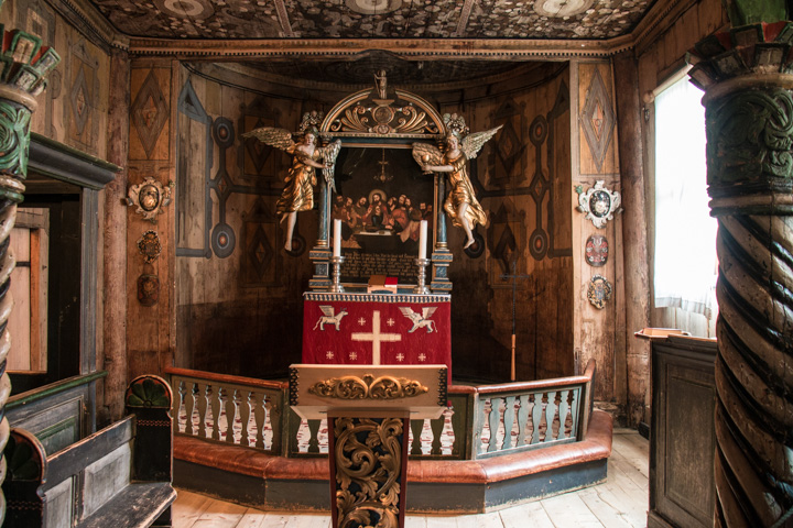 Stabkirche Lom, Norwegen