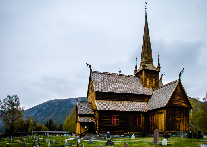 Stabkirche Lom, Norwegen