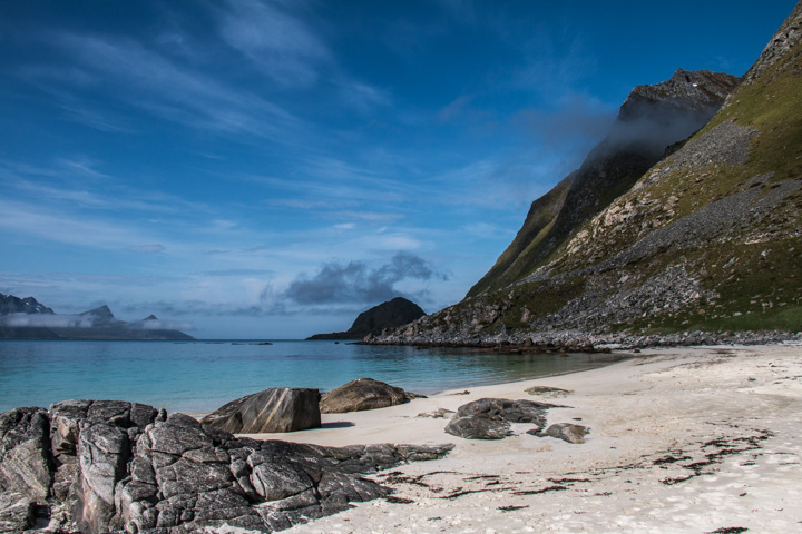 Haukland Lofoten, Norwegen