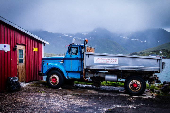 alter LKW, Norwegen