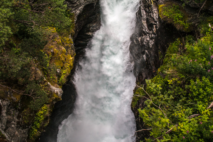Slettafossen, Norwegen