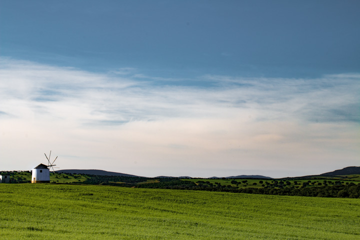 Windmühle, Alentejo, Portugal