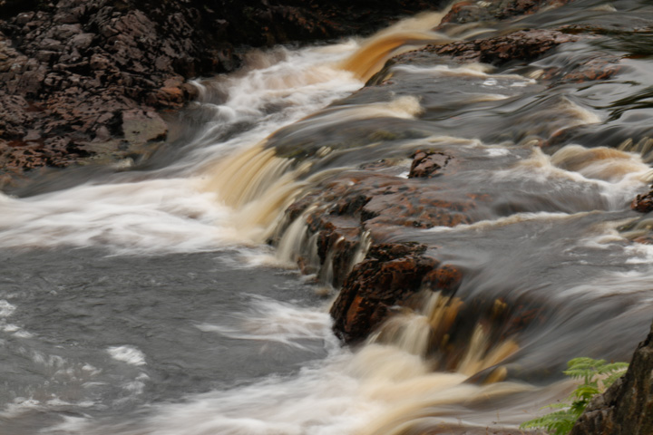 Wasserfall Muirshiel Country Park