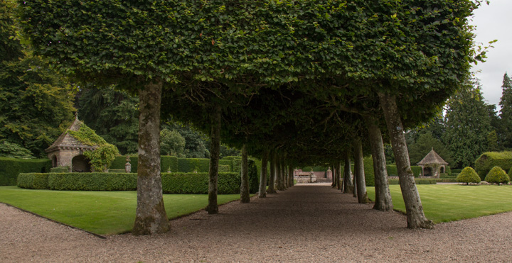 italienischer Garten - Glamis Castle