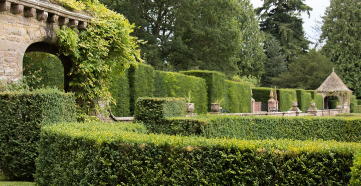 italienischer Garten - Glamis Castle