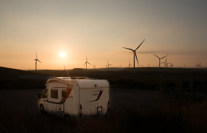 Stellplatz - Whitelee Windfarm