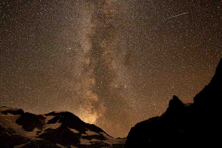 Sternenhimmel Alpen