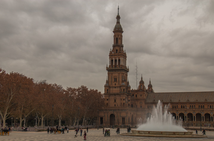 Palacio Espanol, Sevilla, Spanien