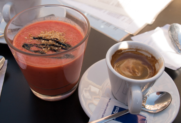 Erdbeergazpacho, Spanien