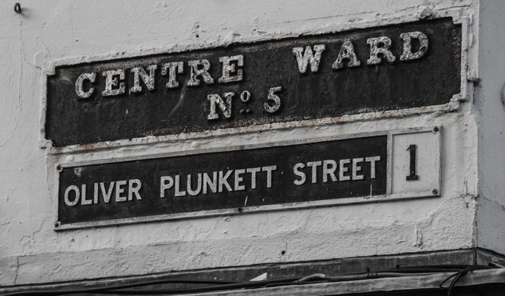 Stra&szlig;enschild Cork, Irland