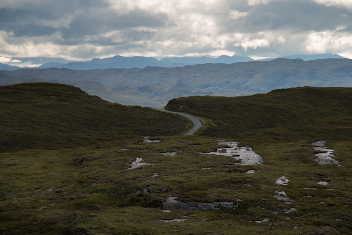 Sta&szlig;e nach Elgol - Isle of Skye