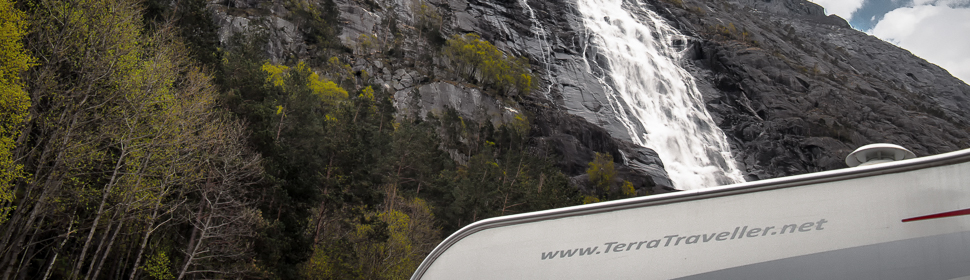 Langfoss Wohnmobil, Norwegen