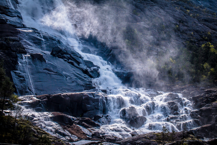 Langfoss, Norwegen