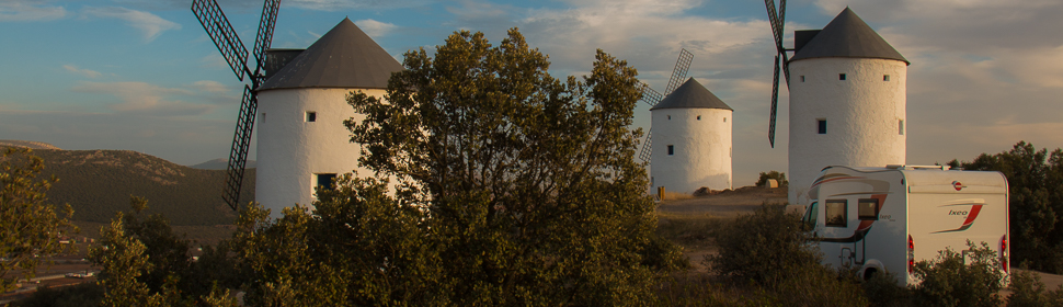 Windm&uuml;hlen - Puerto La Pice, Spanien