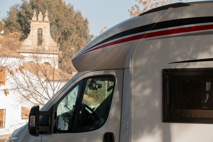Wohnmobilstellplatz Cordoba, Spanien