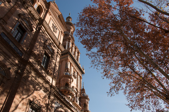 Palacio Espanol, Sevilla, Spanien